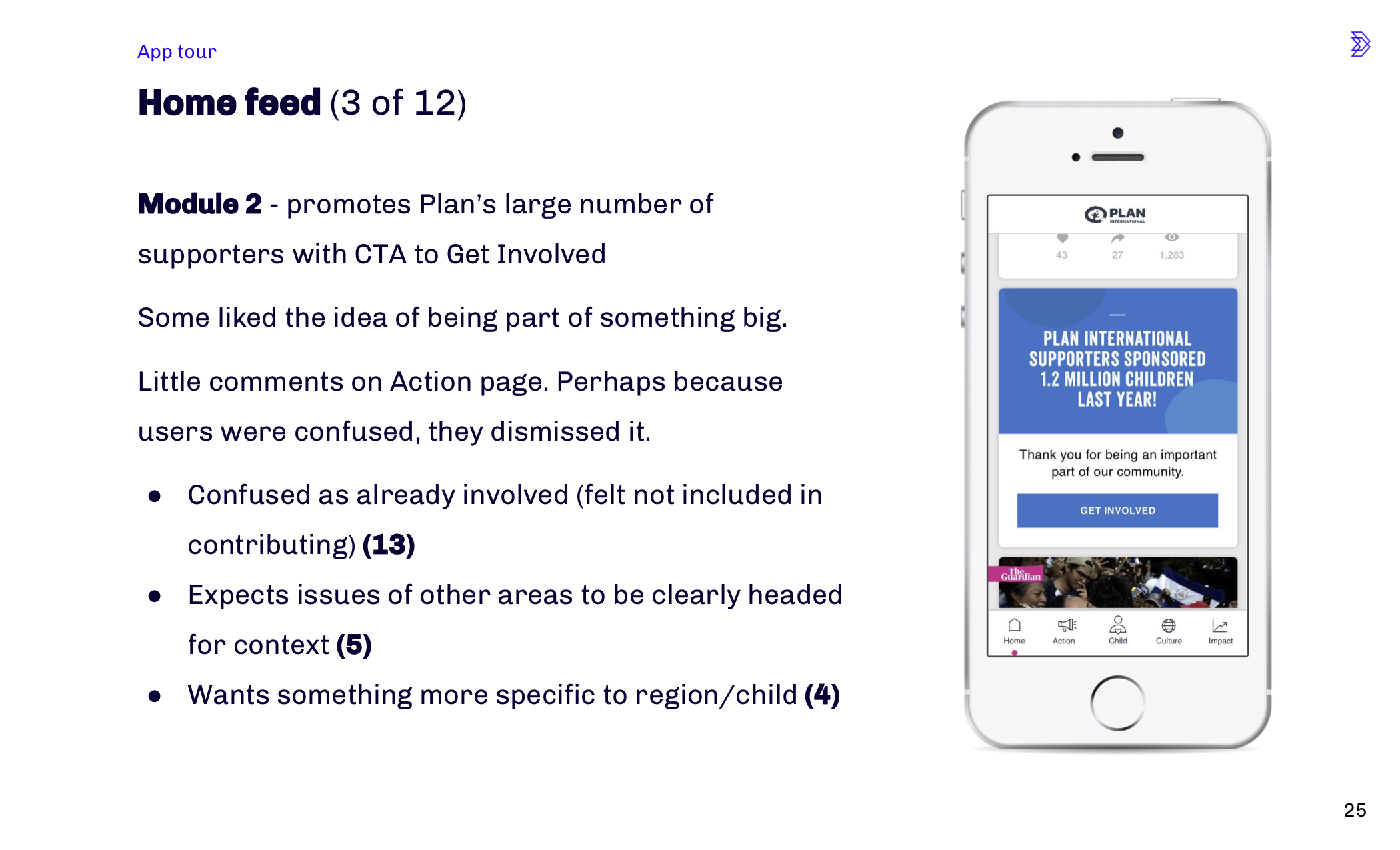 Analysis of homefeed